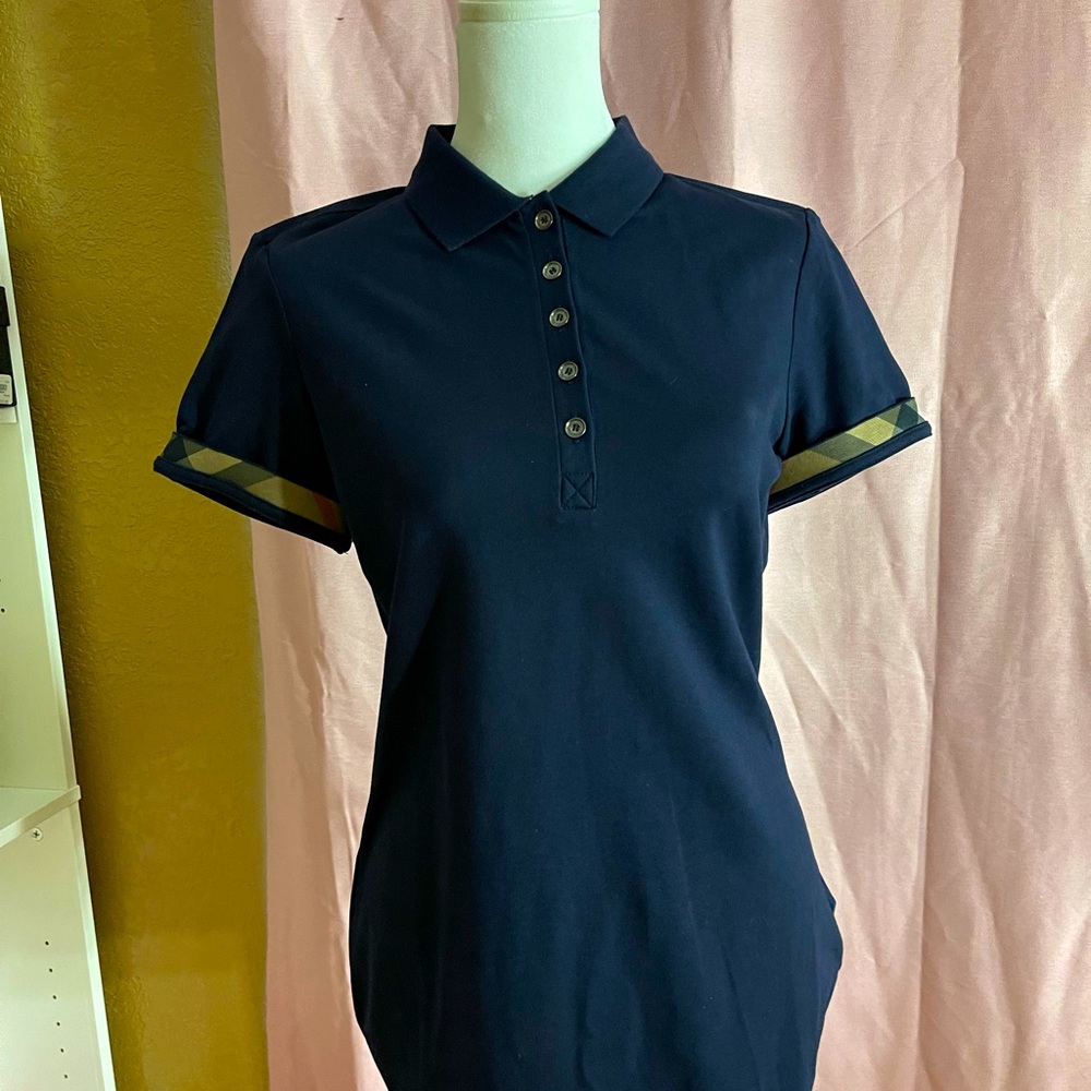 Burberry button up shirt